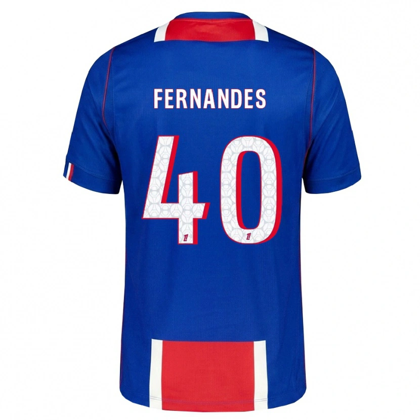 Danxen Kinder Alyssa Fernandes #40 Rot Weiß Blau Heimtrikot Trikot 2026/27 T-Shirt Österreich
