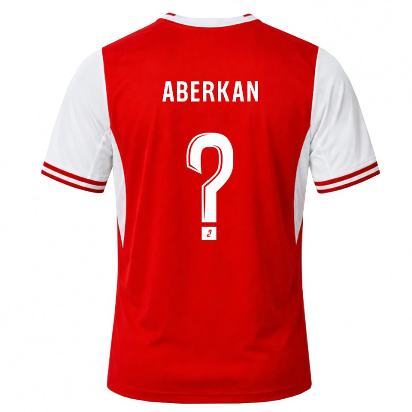 Danxen Kinder Yassine Aberkan #0 Rot Weiß Heimtrikot Trikot 2026/27 T-Shirt Österreich