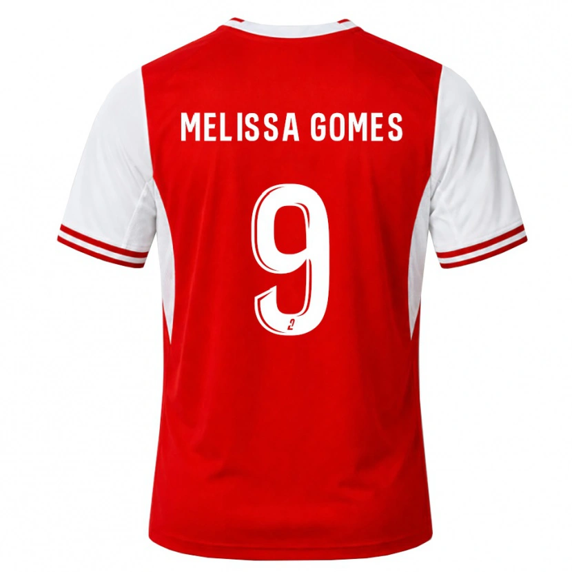 Danxen Kinder Melissa Ferreira Gomes #9 Rot Weiß Heimtrikot Trikot 2026/27 T-Shirt Österreich