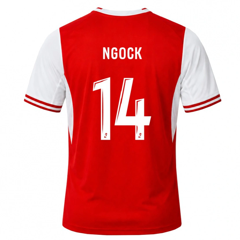 Danxen Kinder Monique Ngock #14 Rot Weiß Heimtrikot Trikot 2026/27 T-Shirt Österreich
