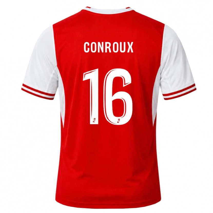 Danxen Kinder Antonin Conroux #16 Rot Weiß Heimtrikot Trikot 2026/27 T-Shirt Österreich