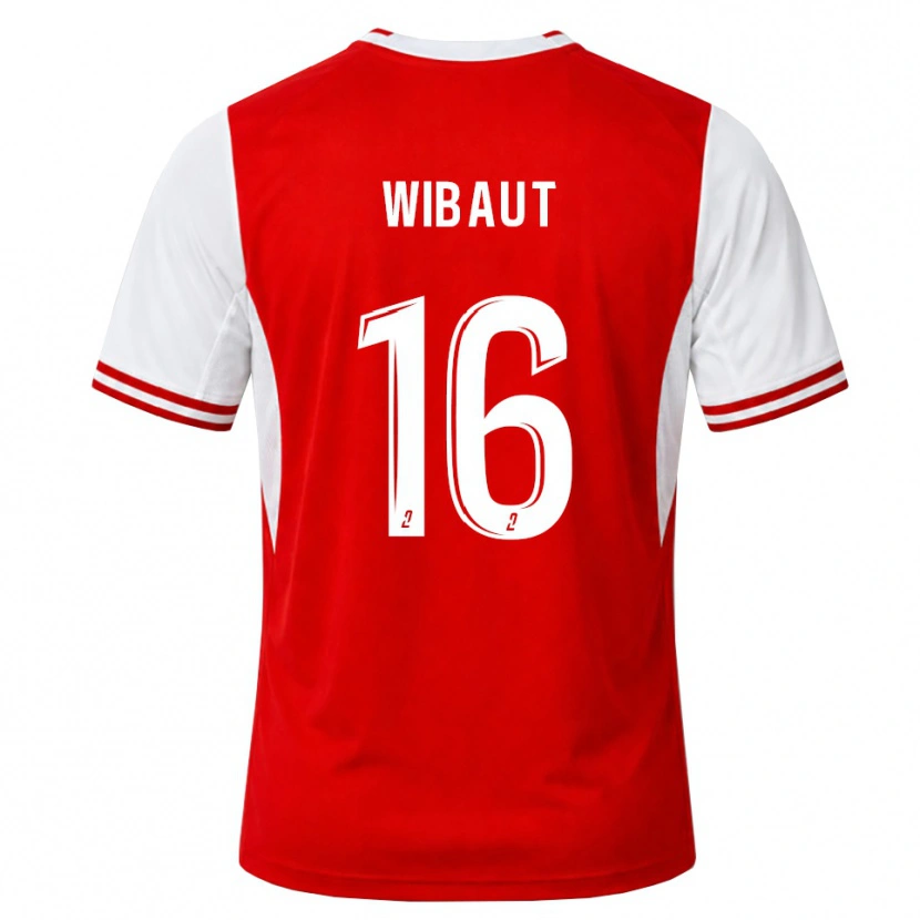 Danxen Kinder Clara Wibaut #16 Rot Weiß Heimtrikot Trikot 2026/27 T-Shirt Österreich