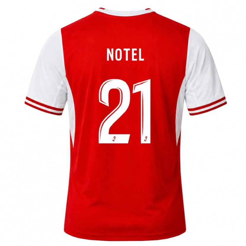 Danxen Kinder Lea Notel #21 Rot Weiß Heimtrikot Trikot 2026/27 T-Shirt Österreich