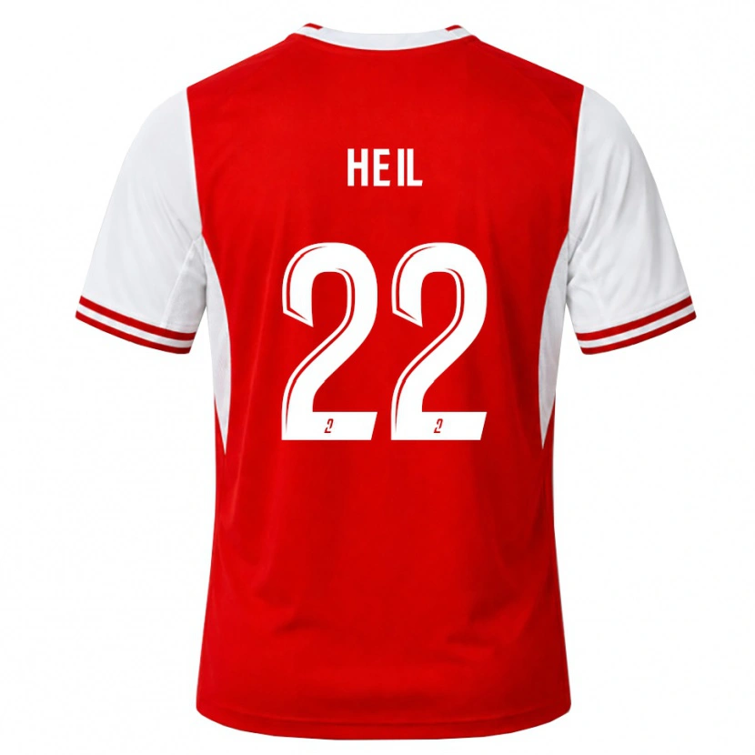 Danxen Kinder Manon Heil #22 Rot Weiß Heimtrikot Trikot 2026/27 T-Shirt Österreich