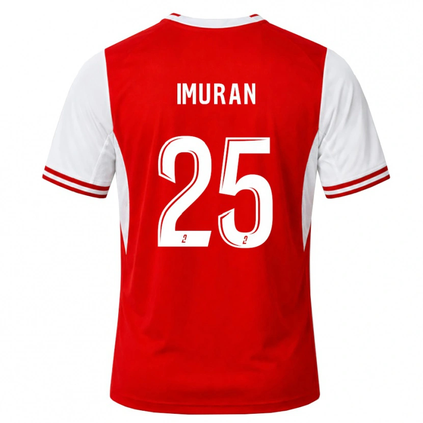 Danxen Kinder Rofiat Adenike Imuran #25 Rot Weiß Heimtrikot Trikot 2026/27 T-Shirt Österreich