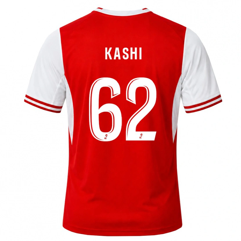 Danxen Kinder Amine Kashi #62 Rot Weiß Heimtrikot Trikot 2026/27 T-Shirt Österreich