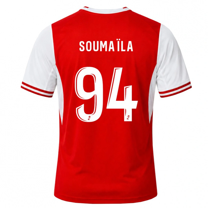 Danxen Kinder Soumaïla Sylla #94 Rot Weiß Heimtrikot Trikot 2026/27 T-Shirt Österreich