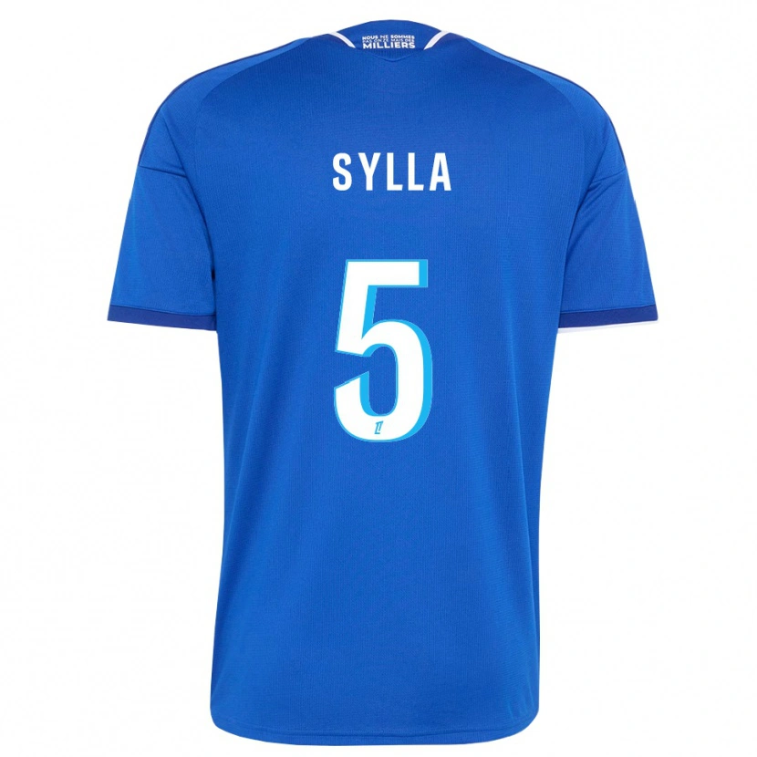 Danxen Kinder Abakar Sylla #5 Königsblau Weiß Heimtrikot Trikot 2026/27 T-Shirt Österreich