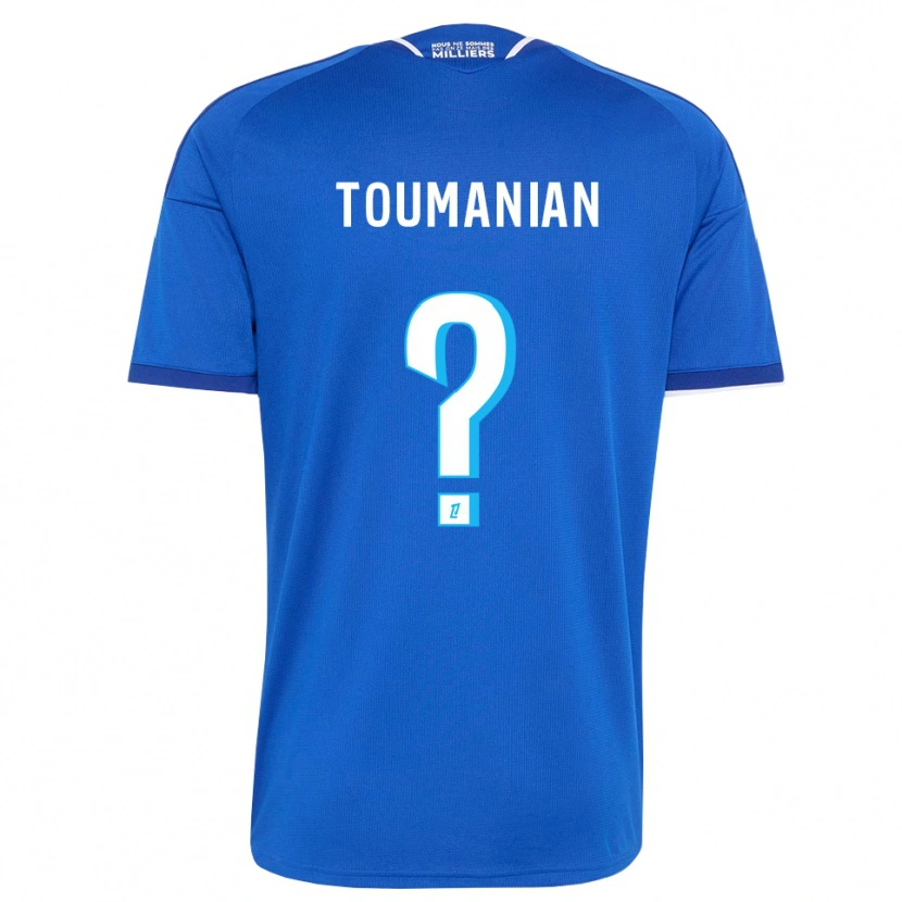 Danxen Kinder Anthony Toumanian #0 Königsblau Weiß Heimtrikot Trikot 2026/27 T-Shirt Österreich