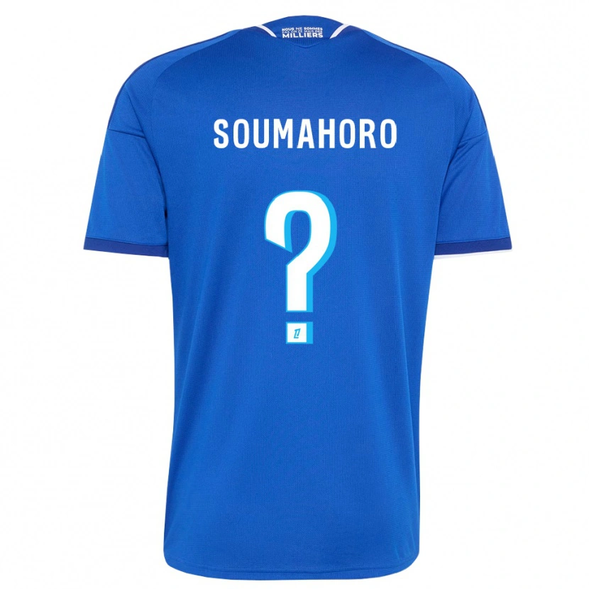 Danxen Kinder Mohamed Soumahoro #0 Königsblau Weiß Heimtrikot Trikot 2026/27 T-Shirt Österreich