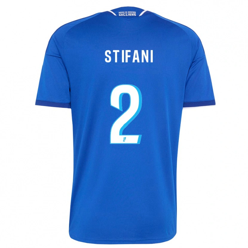 Danxen Kinder Nolaan Stifani #2 Königsblau Weiß Heimtrikot Trikot 2026/27 T-Shirt Österreich