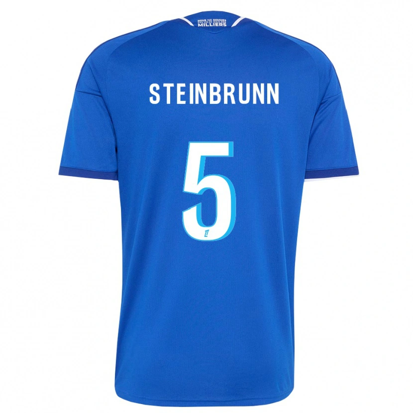 Danxen Kinder Théo Steinbrunn #5 Königsblau Weiß Heimtrikot Trikot 2026/27 T-Shirt Österreich