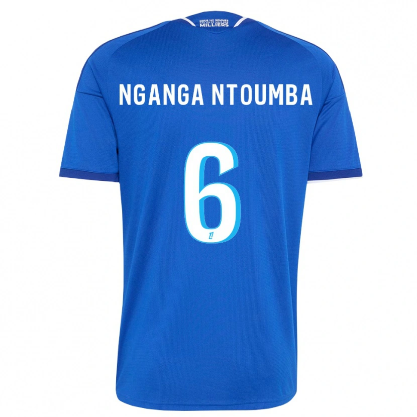 Danxen Kinder Monfils Nganga Ntoumba #6 Königsblau Weiß Heimtrikot Trikot 2026/27 T-Shirt Österreich