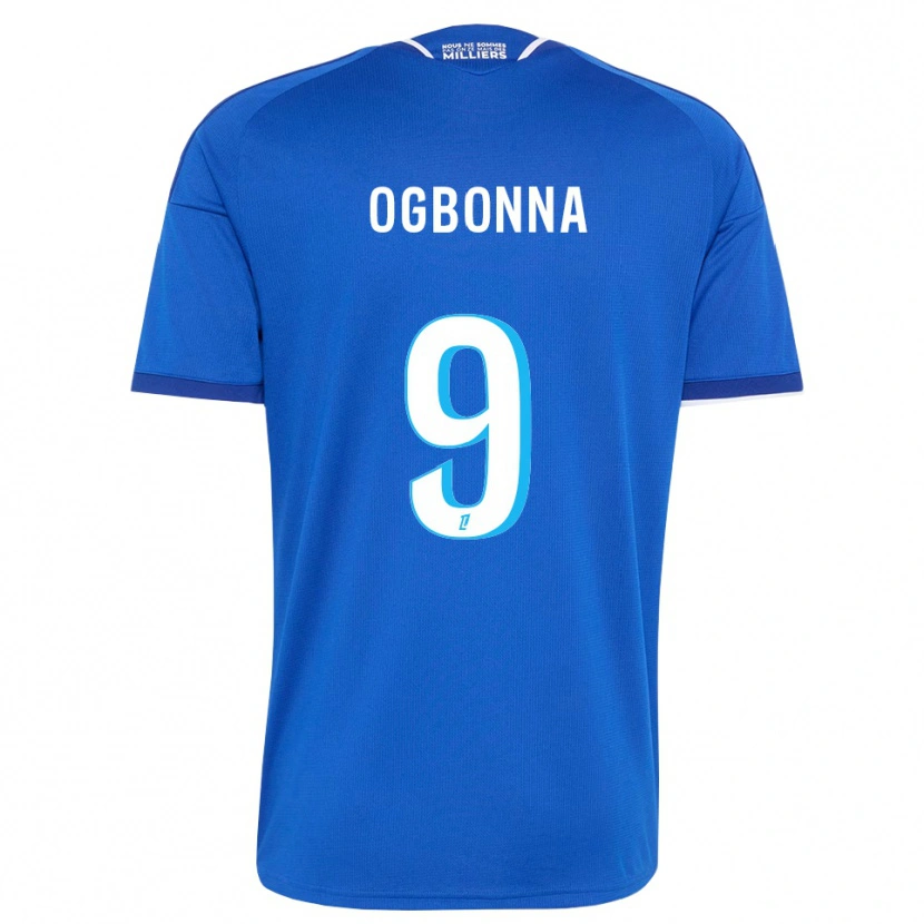 Danxen Kinder Stanley Ogbonna #9 Königsblau Weiß Heimtrikot Trikot 2026/27 T-Shirt Österreich