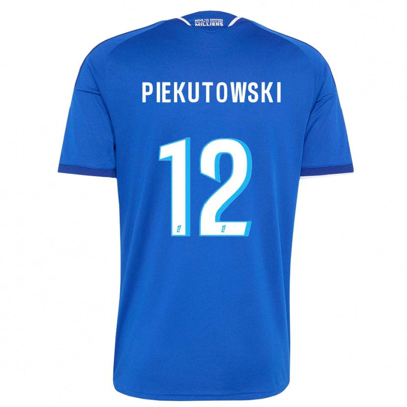 Danxen Kinder Milosz Piekutowski #12 Königsblau Weiß Heimtrikot Trikot 2026/27 T-Shirt Österreich