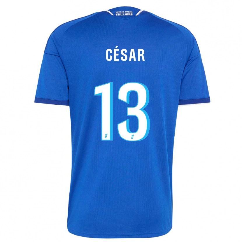 Danxen Kinder Julbert César #13 Königsblau Weiß Heimtrikot Trikot 2026/27 T-Shirt Österreich