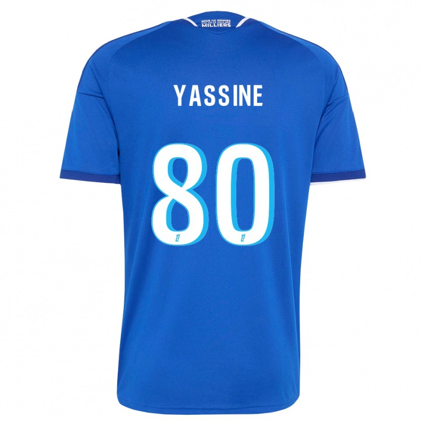 Danxen Kinder Gessime Yassine #80 Königsblau Weiß Heimtrikot Trikot 2026/27 T-Shirt Österreich