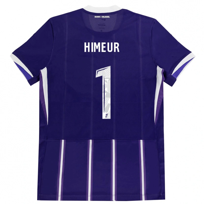 Danxen Kinder Thomas Himeur #1 Lila Weiß Heimtrikot Trikot 2026/27 T-Shirt Österreich
