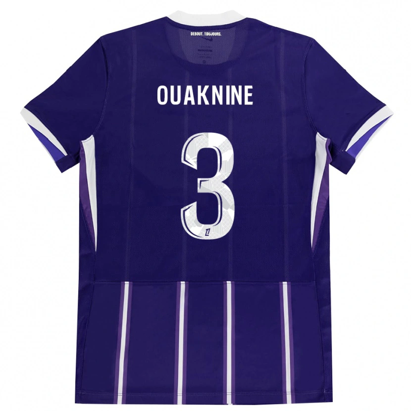 Danxen Kinder Jules Ouaknine #3 Lila Weiß Heimtrikot Trikot 2026/27 T-Shirt Österreich
