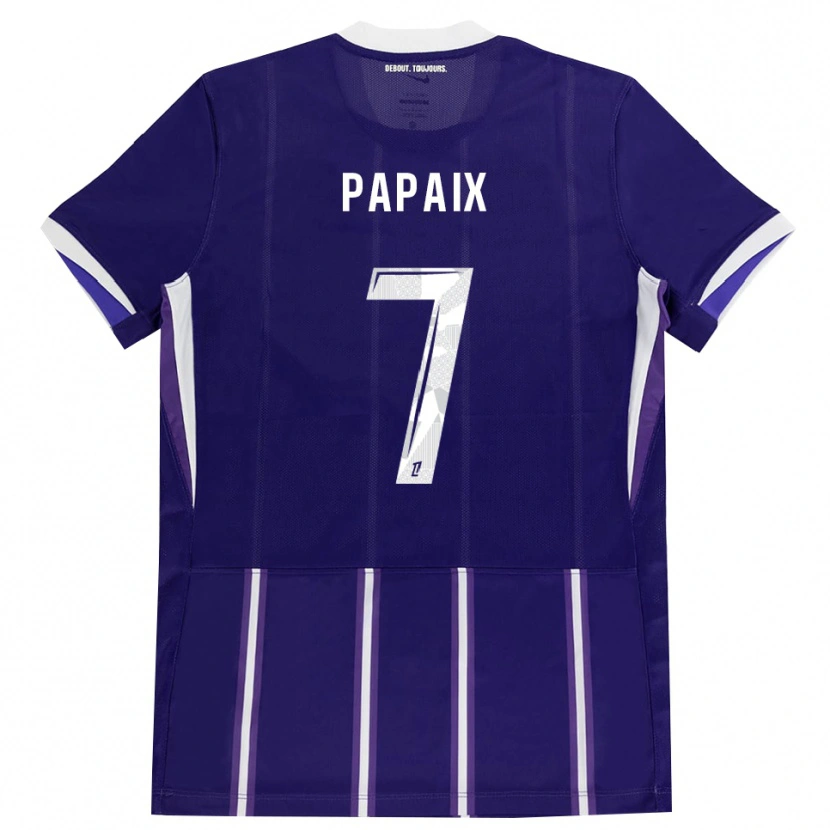 Danxen Kinder Marie Papaix #7 Lila Weiß Heimtrikot Trikot 2026/27 T-Shirt Österreich