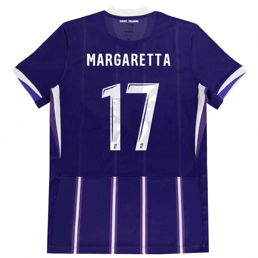 Danxen Kinder Jessica Margaretta #17 Lila Weiß Heimtrikot Trikot 2026/27 T-Shirt Österreich