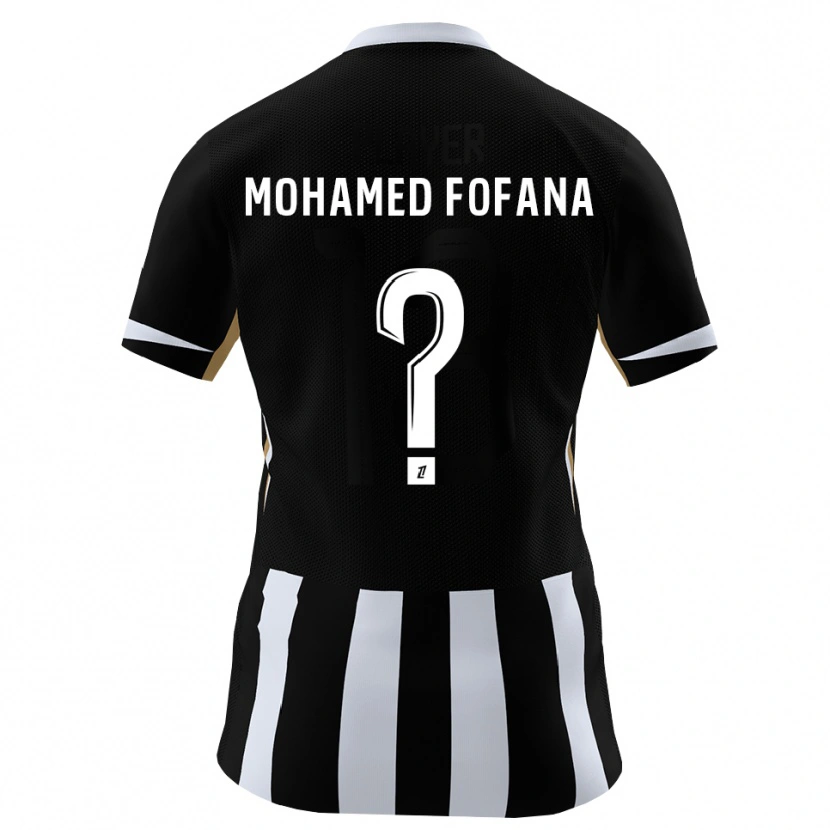 Danxen Kinder Yanis Mohamed Fofana #0 Schwarz Blau Heimtrikot Trikot 2026/27 T-Shirt Österreich