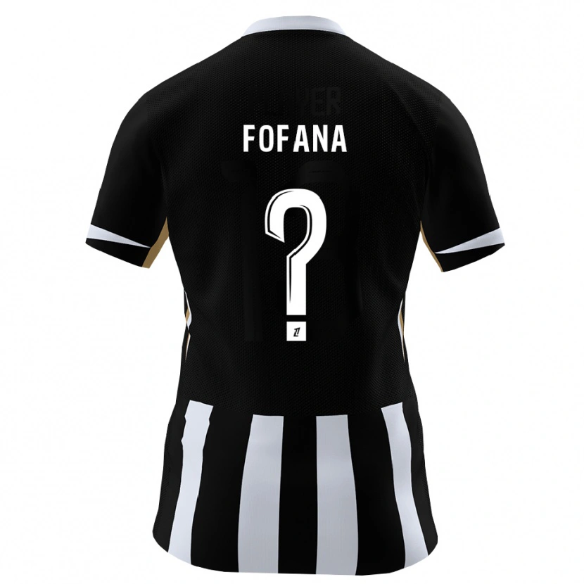 Danxen Kinder N'faly Fofana #0 Schwarz Blau Heimtrikot Trikot 2026/27 T-Shirt Österreich