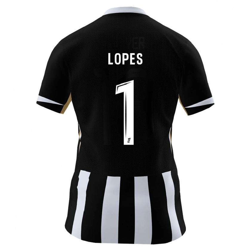 Danxen Kinder Anthony Lopes #1 Schwarz Blau Heimtrikot Trikot 2026/27 T-Shirt Österreich