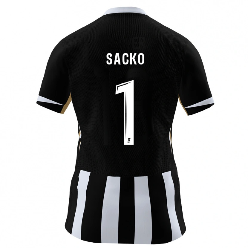 Danxen Kinder Ianis Sacko #1 Schwarz Blau Heimtrikot Trikot 2026/27 T-Shirt Österreich