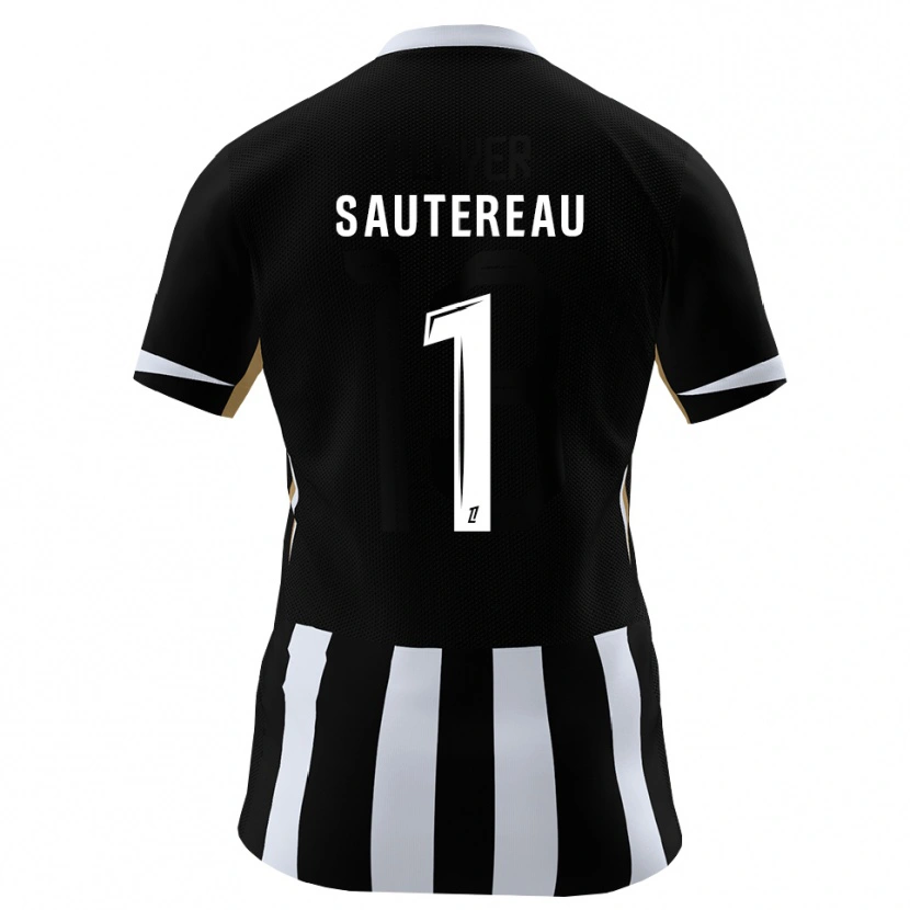 Danxen Kinder Enzo Sautereau #1 Schwarz Blau Heimtrikot Trikot 2026/27 T-Shirt Österreich