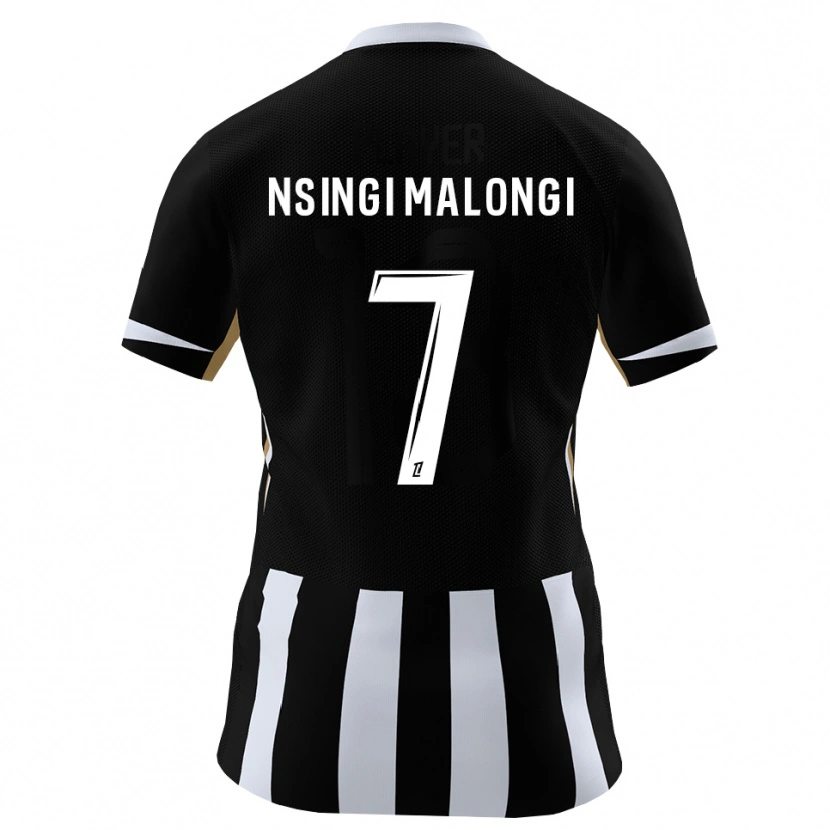 Danxen Kinder Rodrigue Nsingi Malongi #7 Schwarz Blau Heimtrikot Trikot 2026/27 T-Shirt Österreich
