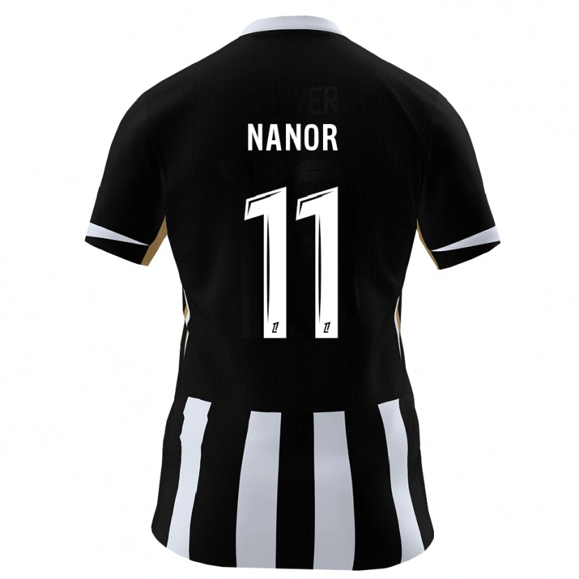 Danxen Kinder Enzo Nanor #11 Schwarz Blau Heimtrikot Trikot 2026/27 T-Shirt Österreich