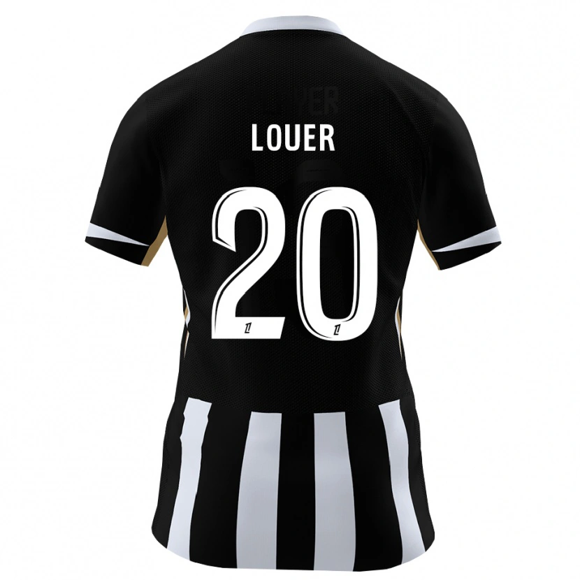 Danxen Kinder Marius Louër #20 Schwarz Blau Heimtrikot Trikot 2026/27 T-Shirt Österreich