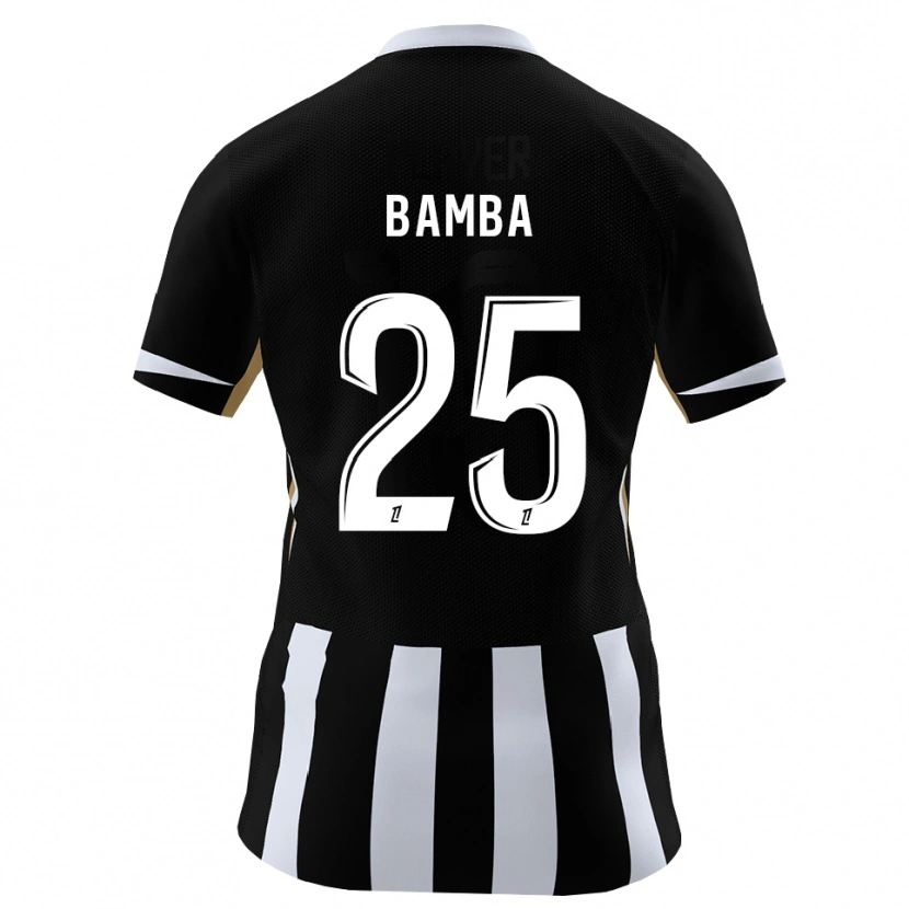 Danxen Kinder Abdoulaye Bamba #25 Schwarz Blau Heimtrikot Trikot 2026/27 T-Shirt Österreich