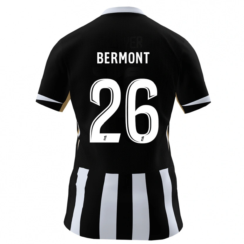 Danxen Kinder Anthony Bermont #26 Schwarz Blau Heimtrikot Trikot 2026/27 T-Shirt Österreich