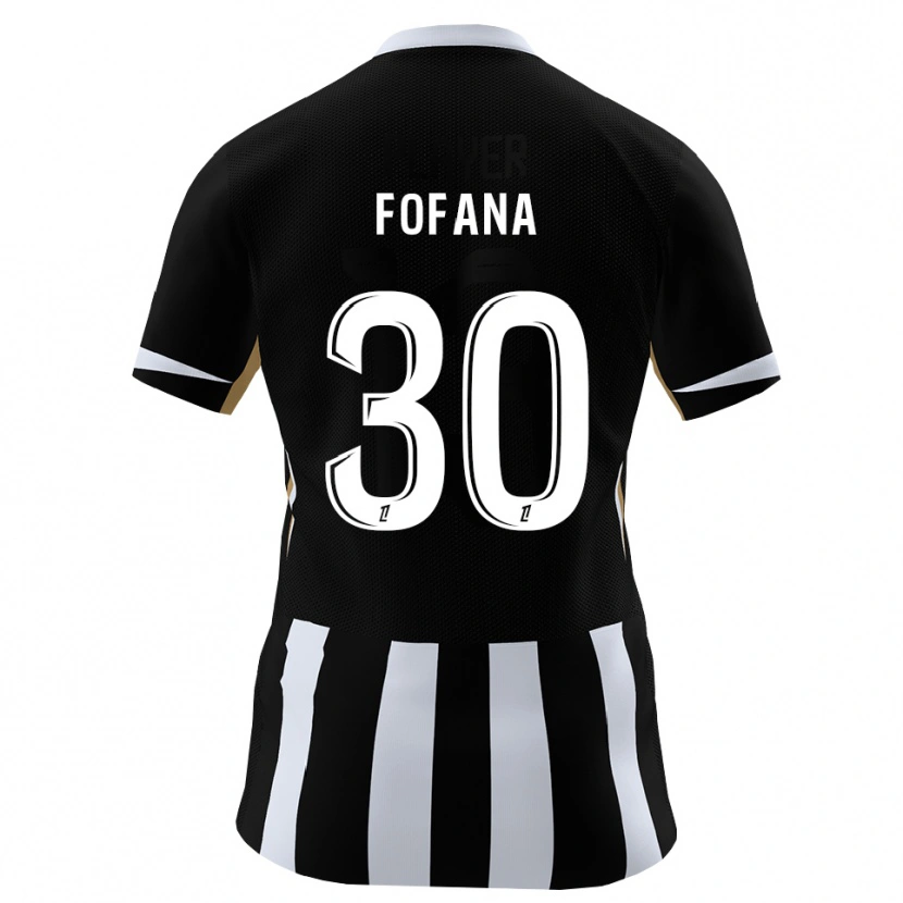Danxen Kinder Yahia Fofana #30 Schwarz Blau Heimtrikot Trikot 2026/27 T-Shirt Österreich