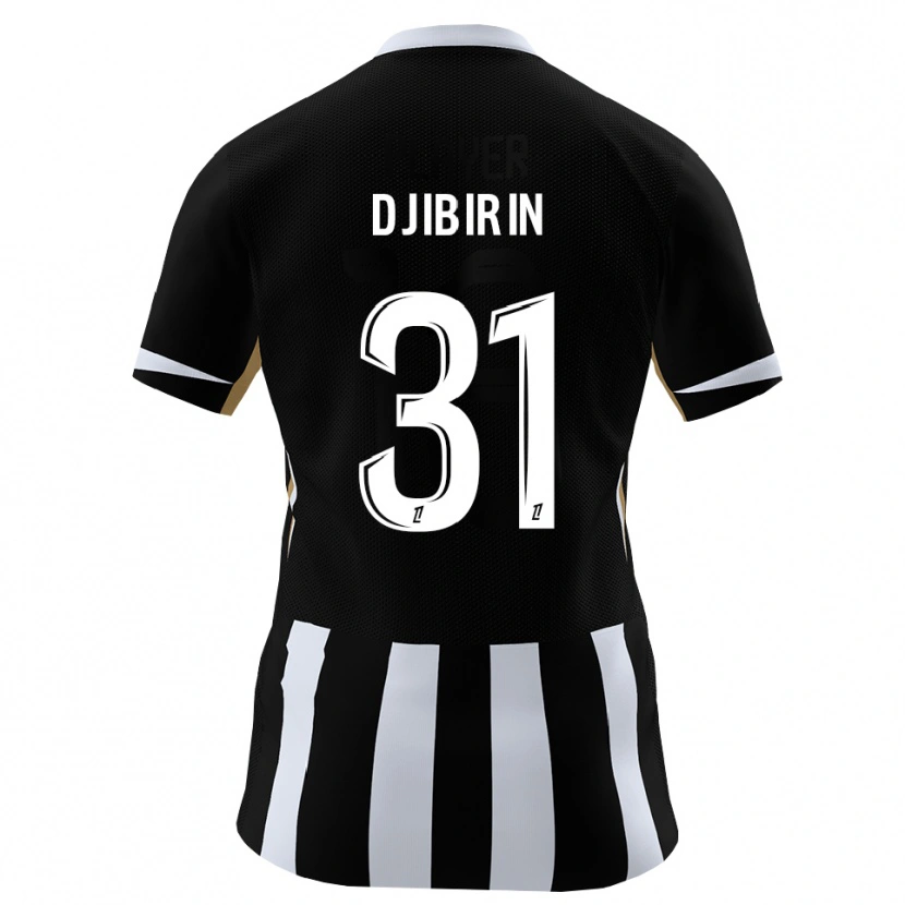 Danxen Kinder Harouna Djibirin #31 Schwarz Blau Heimtrikot Trikot 2026/27 T-Shirt Österreich