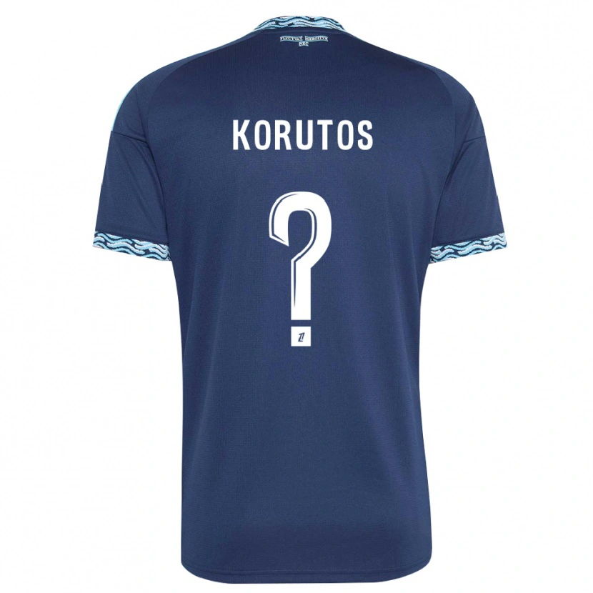 Danxen Kinder Ayethan Korutos #0 Stahlblau Weiß Heimtrikot Trikot 2026/27 T-Shirt Österreich