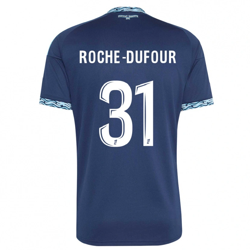 Danxen Kinder Kenza Roche Dufour #31 Stahlblau Weiß Heimtrikot Trikot 2026/27 T-Shirt Österreich