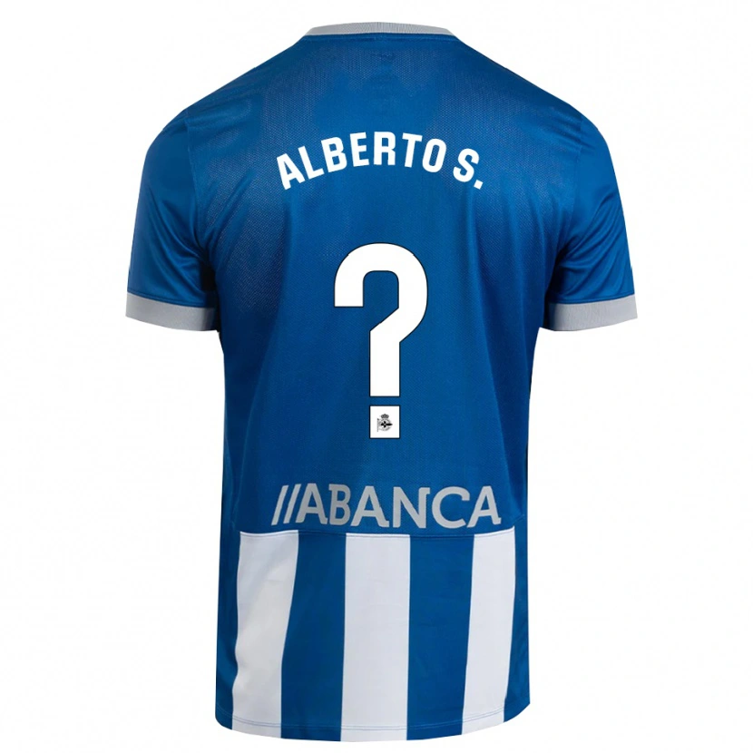 Danxen Kinder Alberto Sánchez #0 Blau Grau Weiß Heimtrikot Trikot 2026/27 T-Shirt Österreich