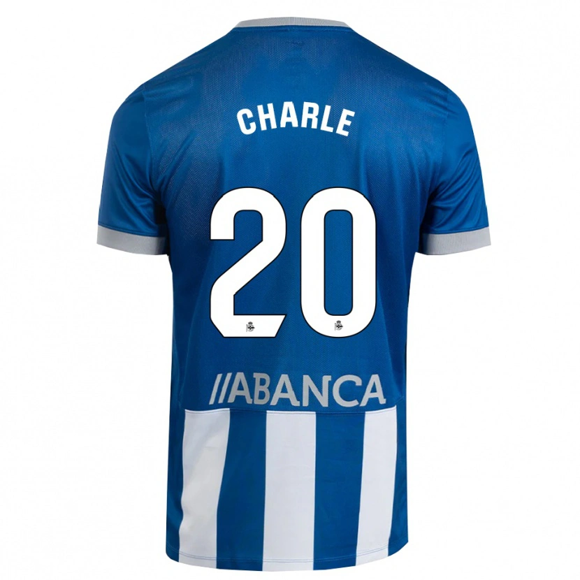 Danxen Kinder Marta Charle #20 Blau Grau Weiß Heimtrikot Trikot 2026/27 T-Shirt Österreich