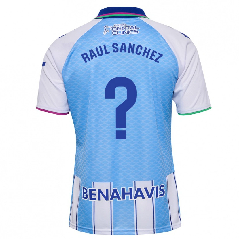 Danxen Kinder Raul Sánchez #0 Tief Himmelblau Weiß Heimtrikot Trikot 2026/27 T-Shirt Österreich