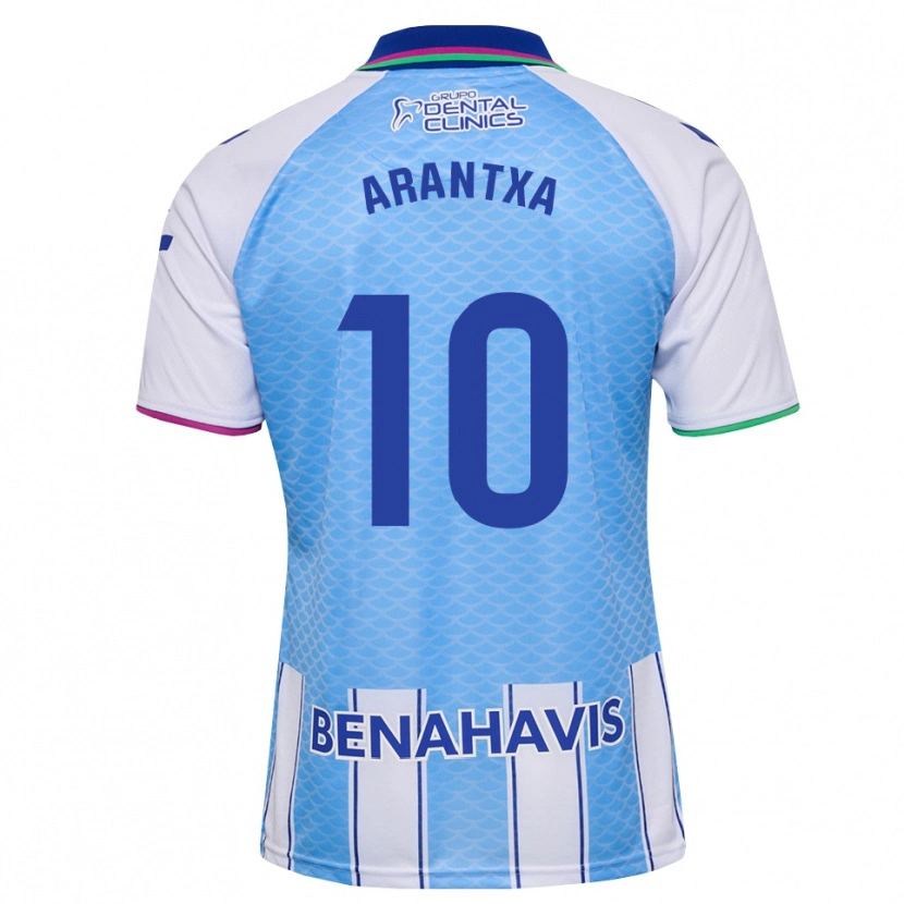 Danxen Kinder Arantxa Medina Torreblanca #10 Tief Himmelblau Weiß Heimtrikot Trikot 2026/27 T-Shirt Österreich