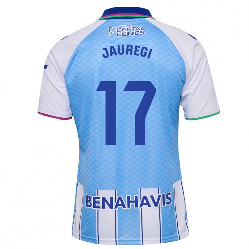 Danxen Kinder Eneko Jauregi #17 Tief Himmelblau Weiß Heimtrikot Trikot 2026/27 T-Shirt Österreich
