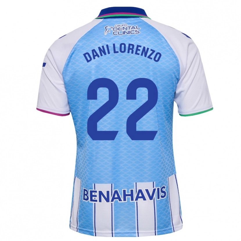 Danxen Kinder Dani Lorenzo #22 Tief Himmelblau Weiß Heimtrikot Trikot 2026/27 T-Shirt Österreich