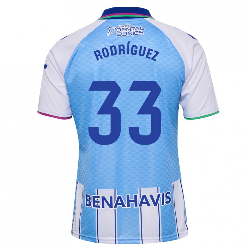 Danxen Kinder Alfonso Rodríguez #33 Tief Himmelblau Weiß Heimtrikot Trikot 2026/27 T-Shirt Österreich