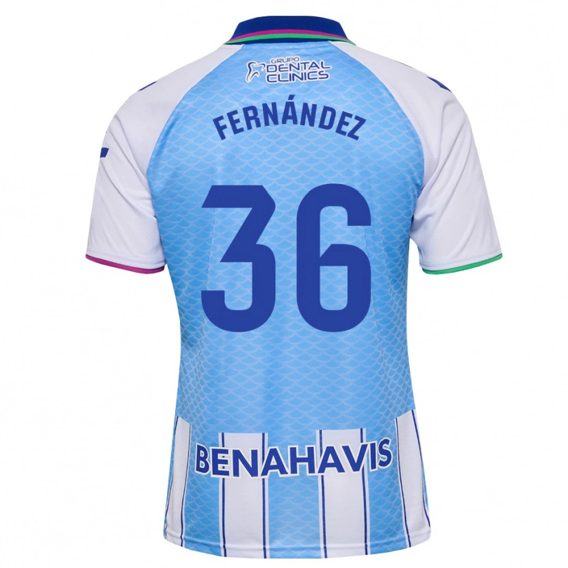 Danxen Kinder Basti Fernández #36 Tief Himmelblau Weiß Heimtrikot Trikot 2026/27 T-Shirt Österreich