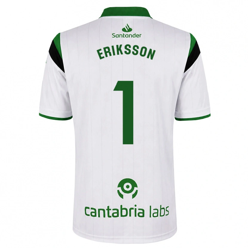 Danxen Kinder Simon Eriksson #1 Weißgrün Schwarz Heimtrikot Trikot 2026/27 T-Shirt Österreich