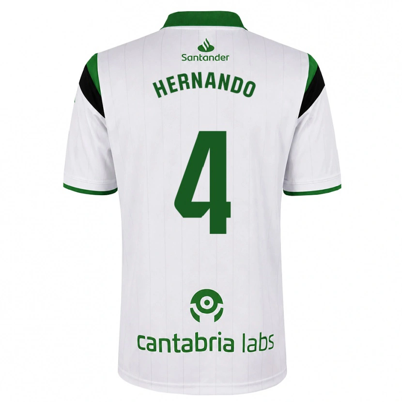 Danxen Kinder Manu Hernando #4 Weißgrün Schwarz Heimtrikot Trikot 2026/27 T-Shirt Österreich