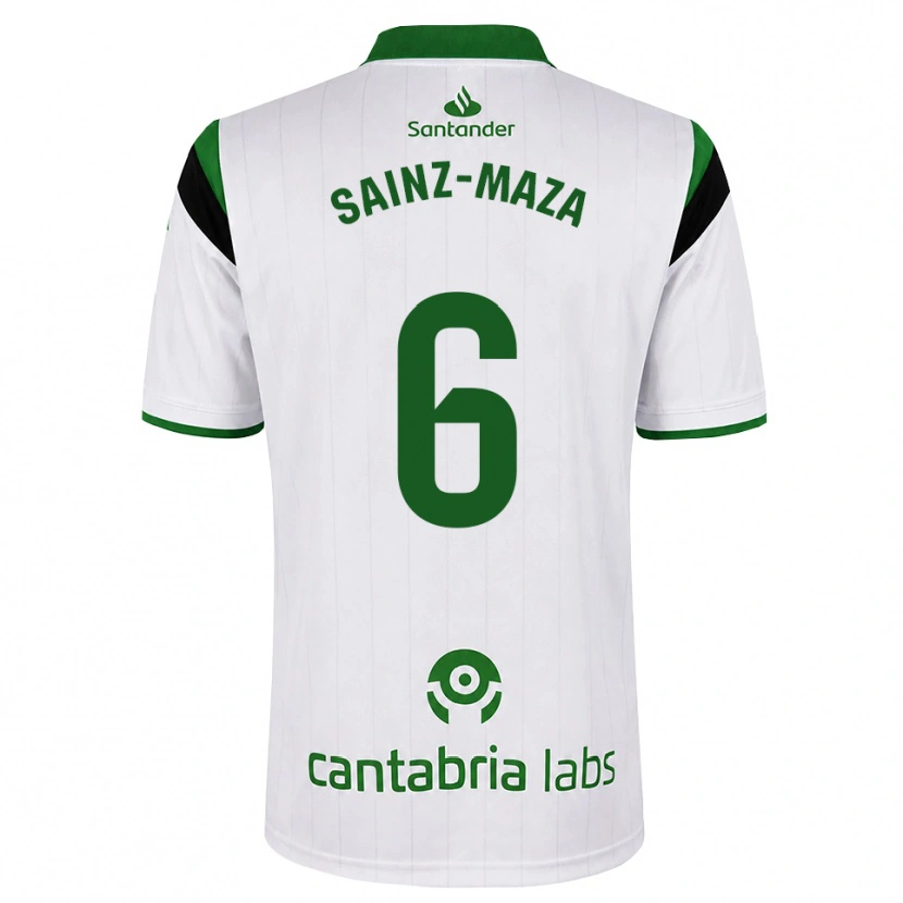 Danxen Kinder Íñigo Sainz-Maza #6 Weißgrün Schwarz Heimtrikot Trikot 2026/27 T-Shirt Österreich
